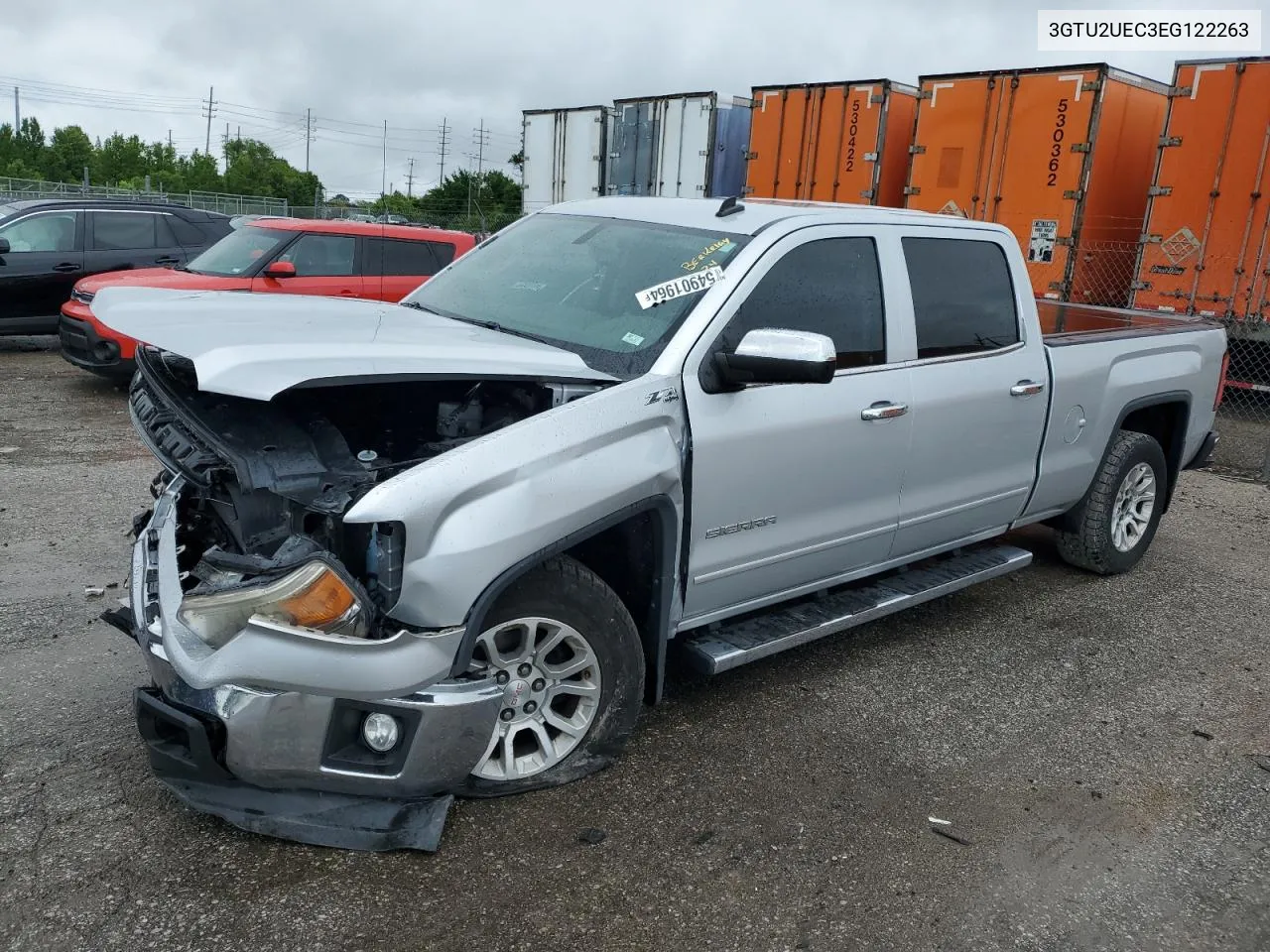 2014 GMC Sierra K1500 Sle VIN: 3GTU2UEC3EG122263 Lot: 54901964