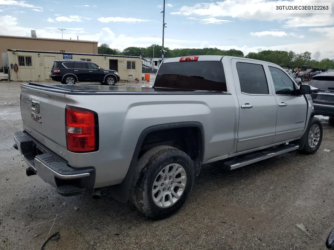 2014 GMC Sierra K1500 Sle VIN: 3GTU2UEC3EG122263 Lot: 54901964