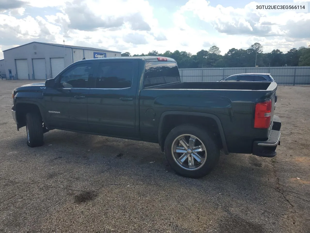 2014 GMC Sierra K1500 Sle VIN: 3GTU2UEC3EG566114 Lot: 55211194