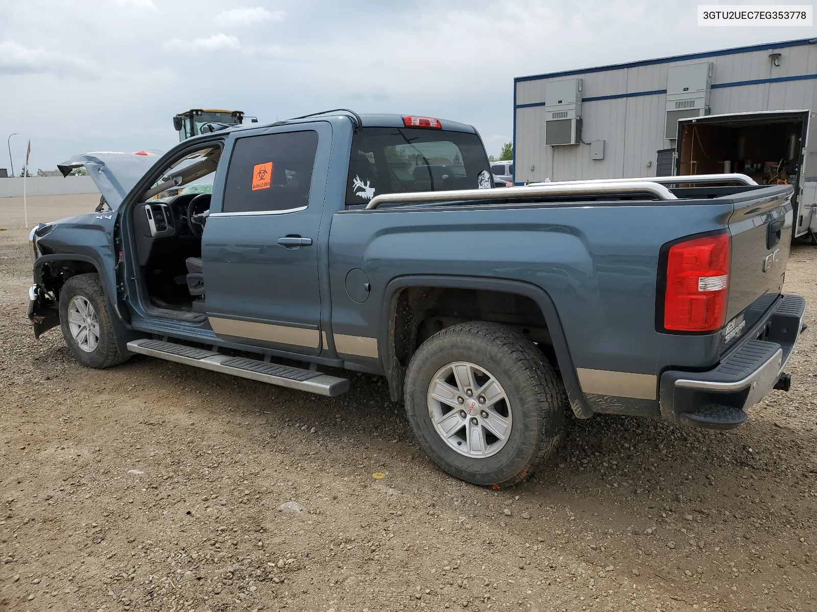 2014 GMC Sierra K1500 Sle VIN: 3GTU2UEC7EG353778 Lot: 55537024