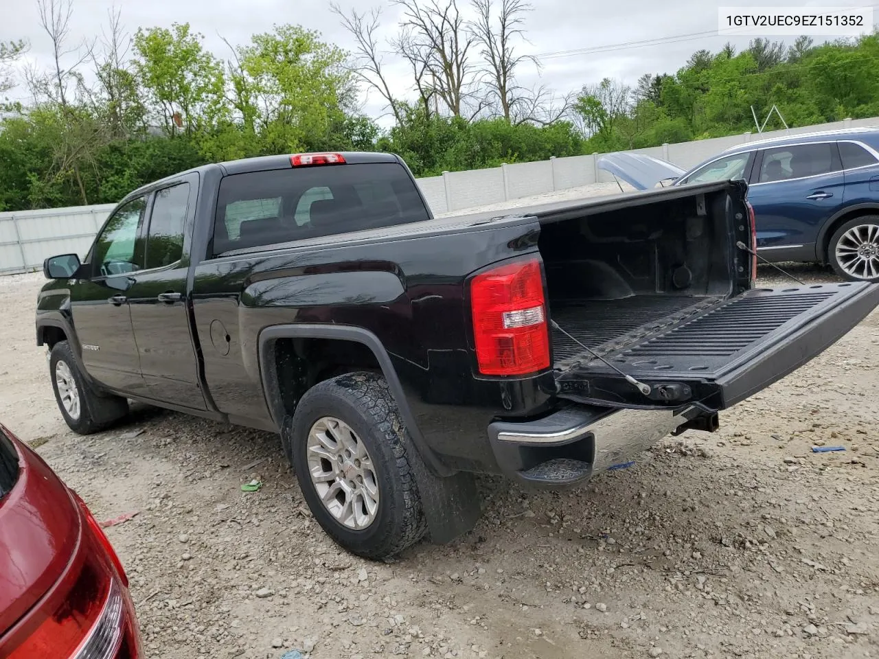 2014 GMC Sierra K1500 Sle VIN: 1GTV2UEC9EZ151352 Lot: 55843514