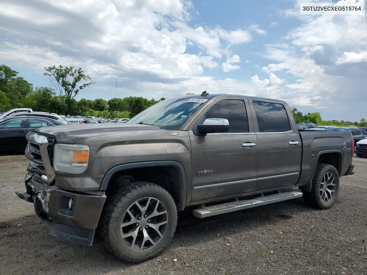 2014 GMC Sierra K1500 Slt VIN: 3GTU2VECXEG515764 Lot: 56610824