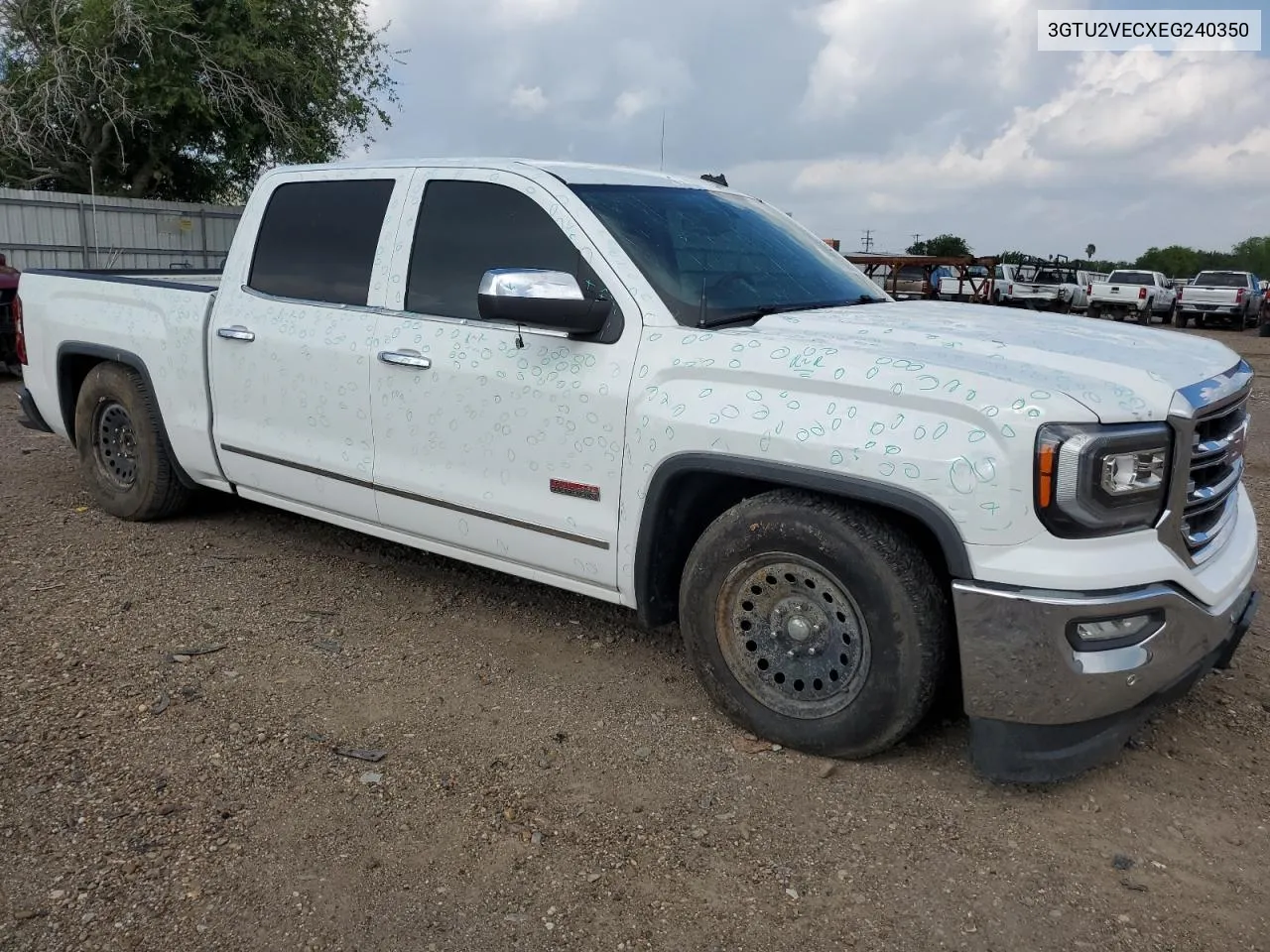 2014 GMC Sierra K1500 Slt VIN: 3GTU2VECXEG240350 Lot: 61066904