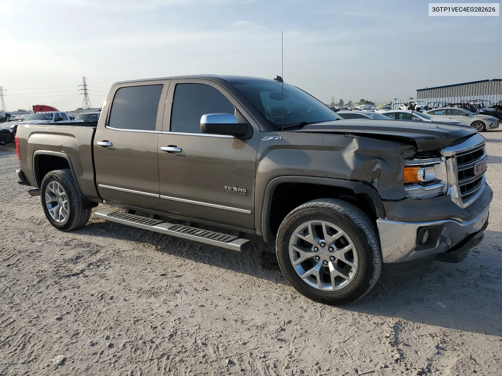 2014 GMC Sierra C1500 Slt VIN: 3GTP1VEC4EG282626 Lot: 61084134