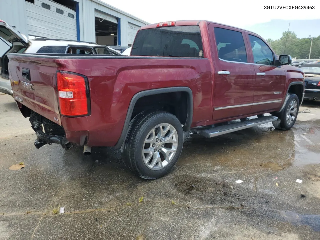 2014 GMC Sierra K1500 Slt VIN: 3GTU2VECXEG439463 Lot: 62474464