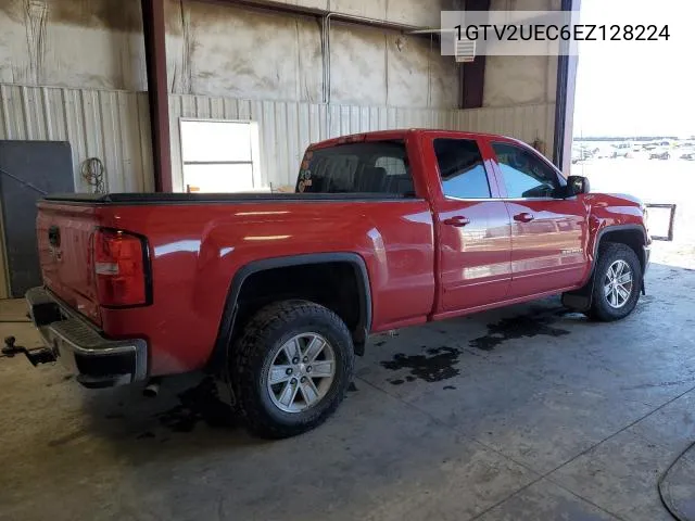 2014 GMC Sierra K1500 Sle VIN: 1GTV2UEC6EZ128224 Lot: 62934524