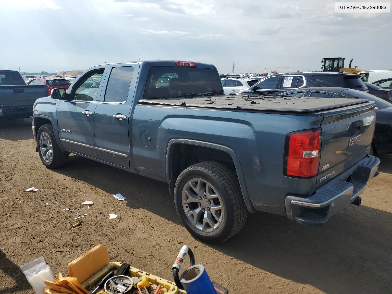 2014 GMC Sierra K1500 Slt VIN: 1GTV2VEC4EZ290083 Lot: 63721284