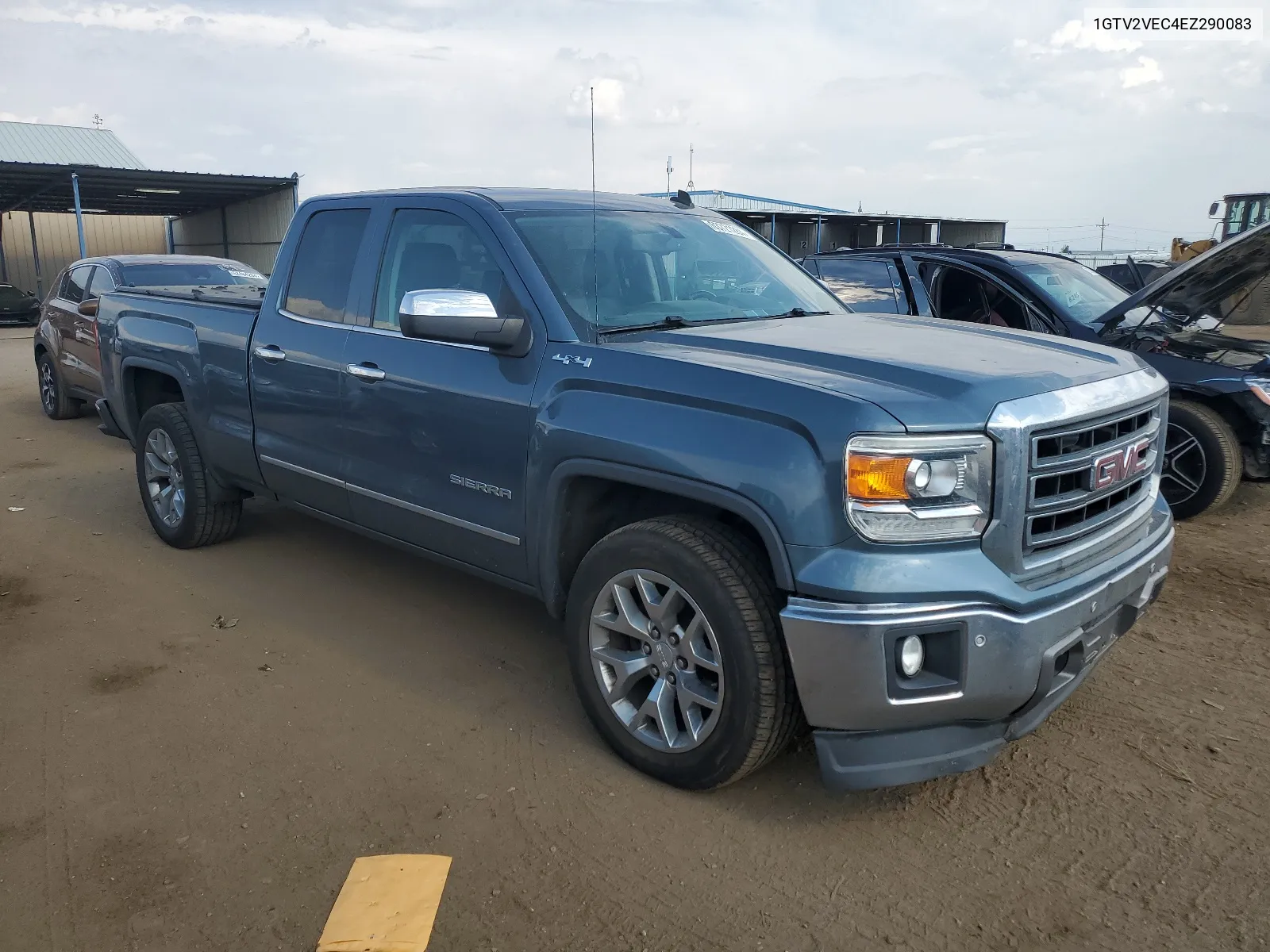 2014 GMC Sierra K1500 Slt VIN: 1GTV2VEC4EZ290083 Lot: 63721284