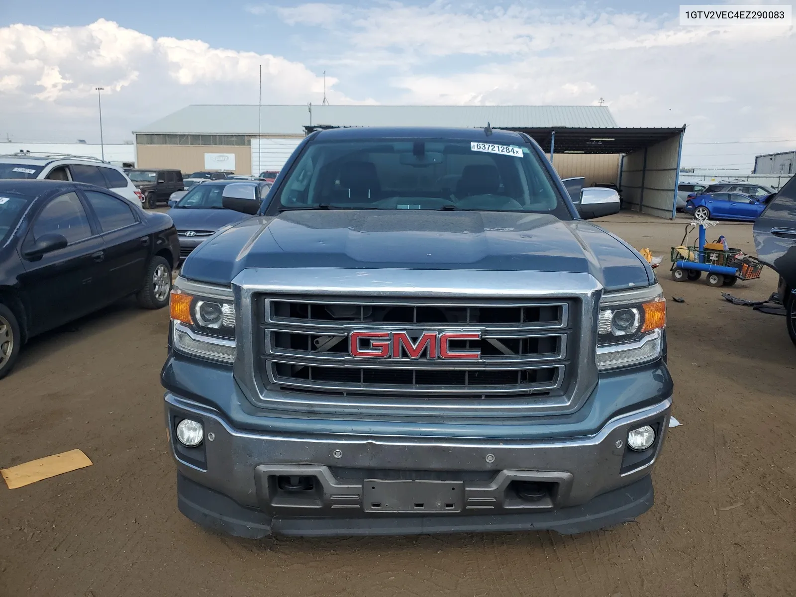 2014 GMC Sierra K1500 Slt VIN: 1GTV2VEC4EZ290083 Lot: 63721284