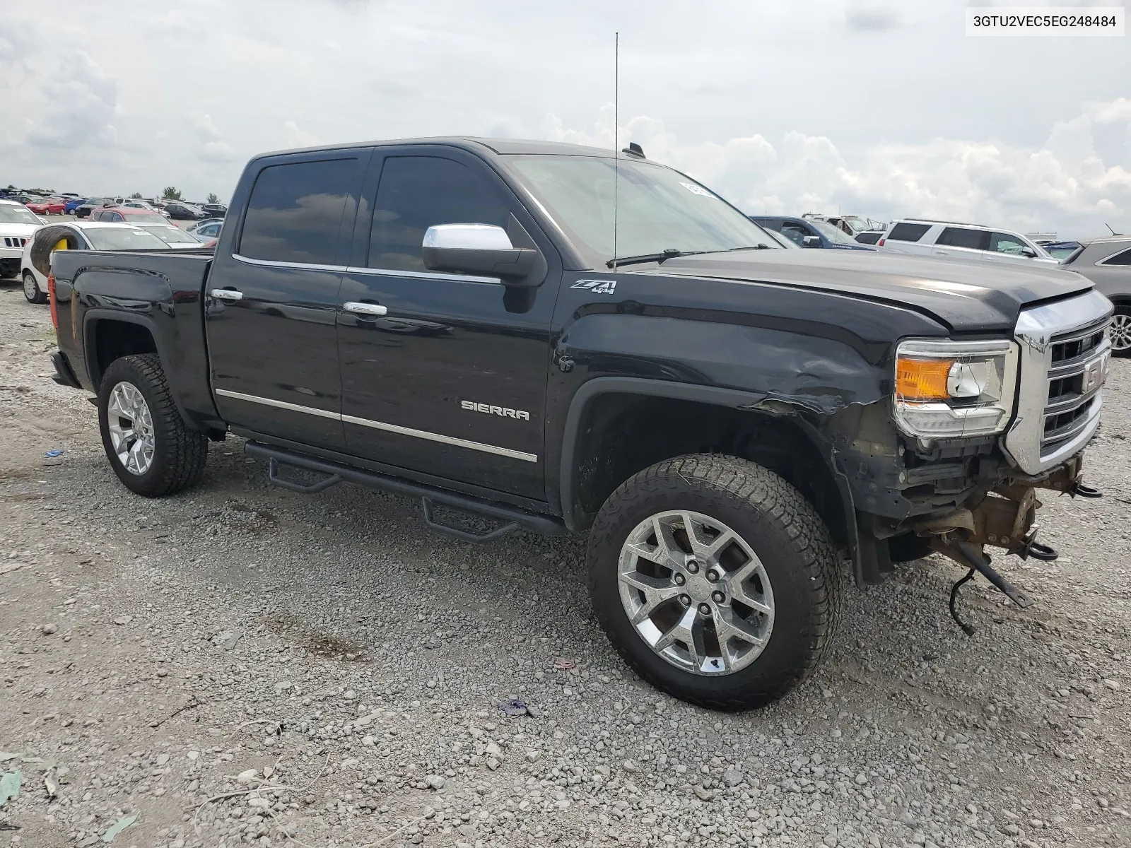 2014 GMC Sierra K1500 Slt VIN: 3GTU2VEC5EG248484 Lot: 64071564