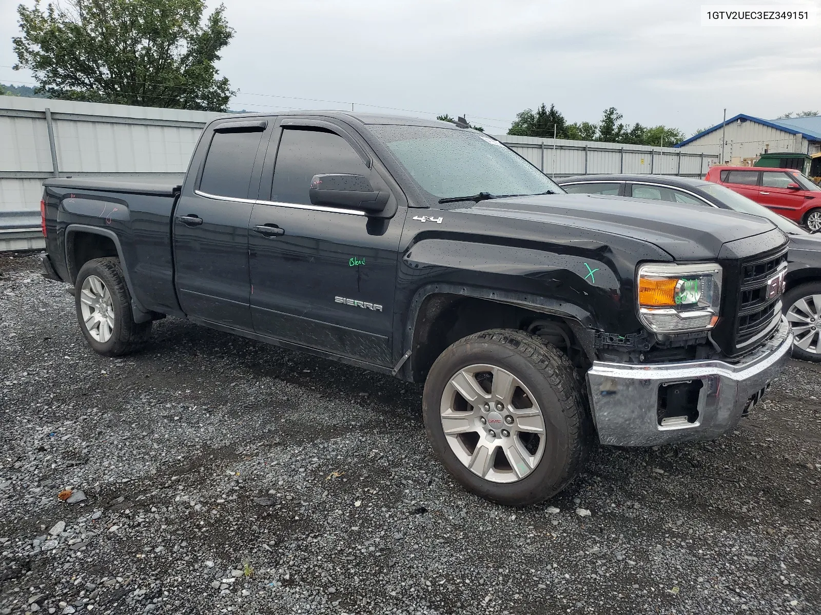 2014 GMC Sierra K1500 Sle VIN: 1GTV2UEC3EZ349151 Lot: 64198784