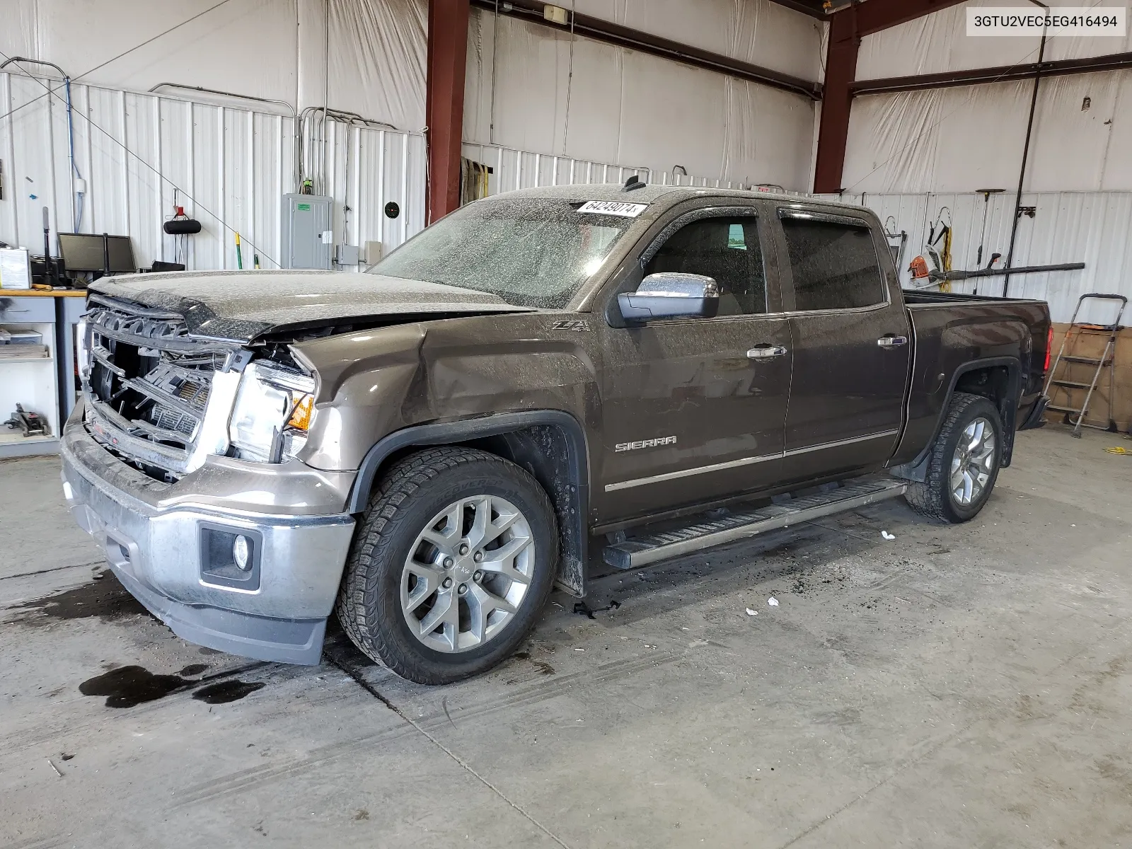 3GTU2VEC5EG416494 2014 GMC Sierra K1500 Slt