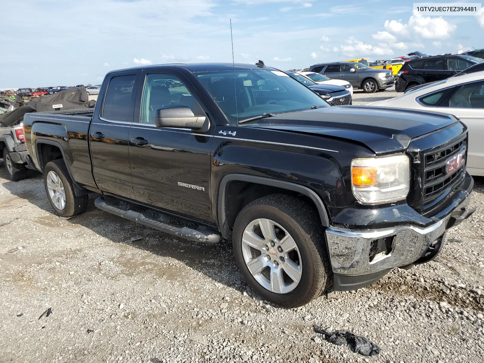 2014 GMC Sierra K1500 Sle VIN: 1GTV2UEC7EZ394481 Lot: 64698104