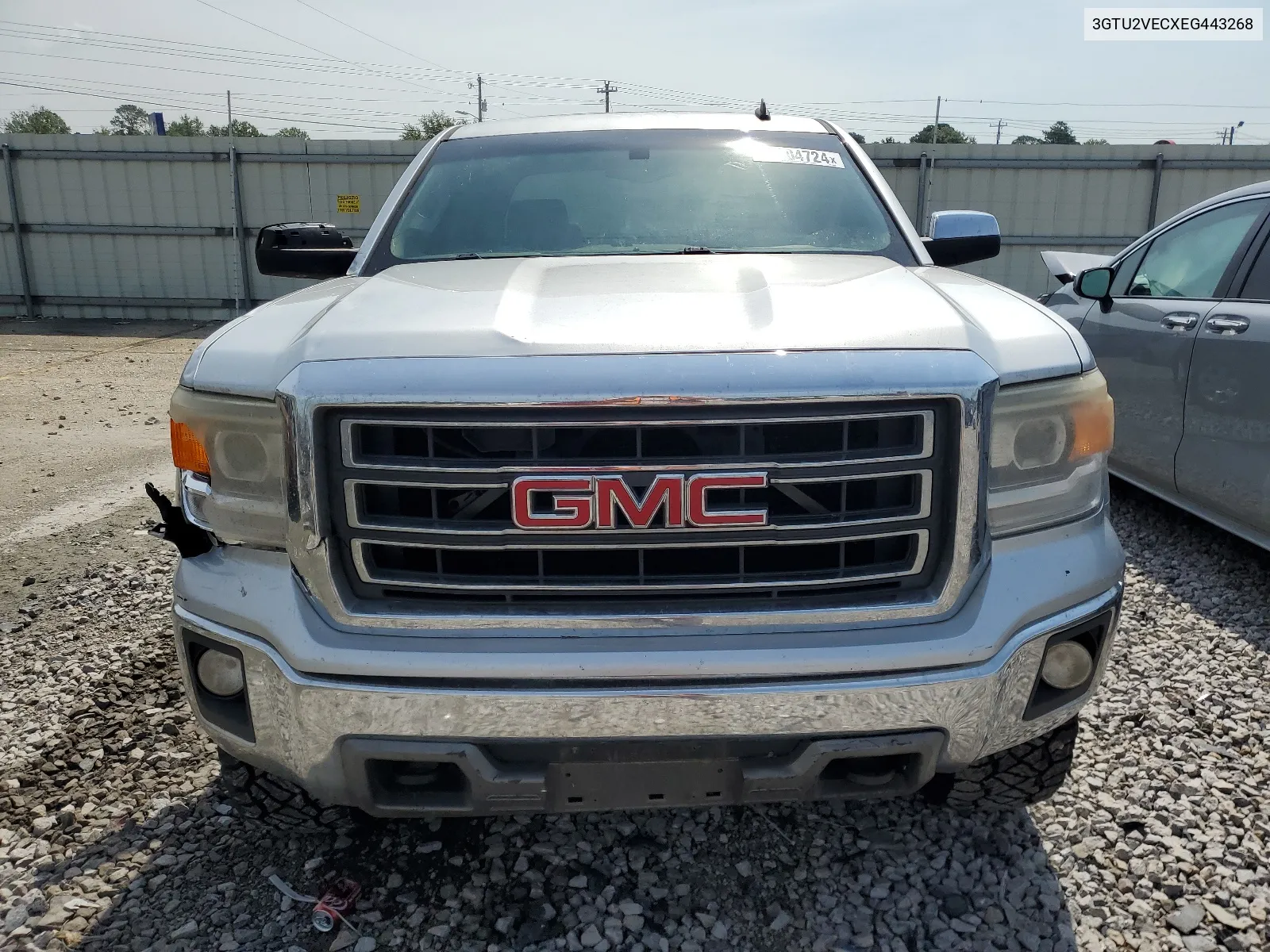 2014 GMC Sierra K1500 Slt VIN: 3GTU2VECXEG443268 Lot: 64804724