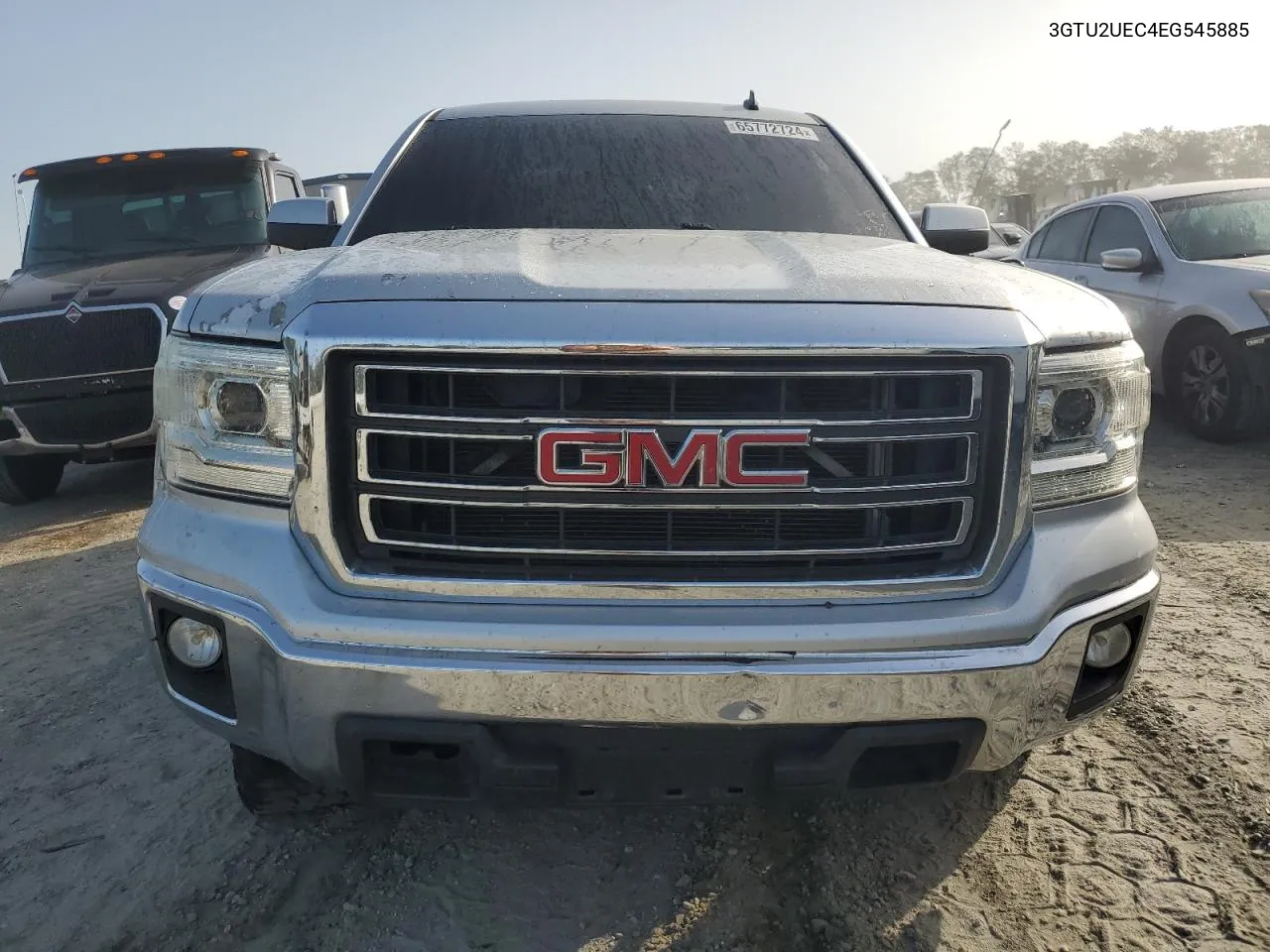 2014 GMC Sierra K1500 Sle VIN: 3GTU2UEC4EG545885 Lot: 65772724