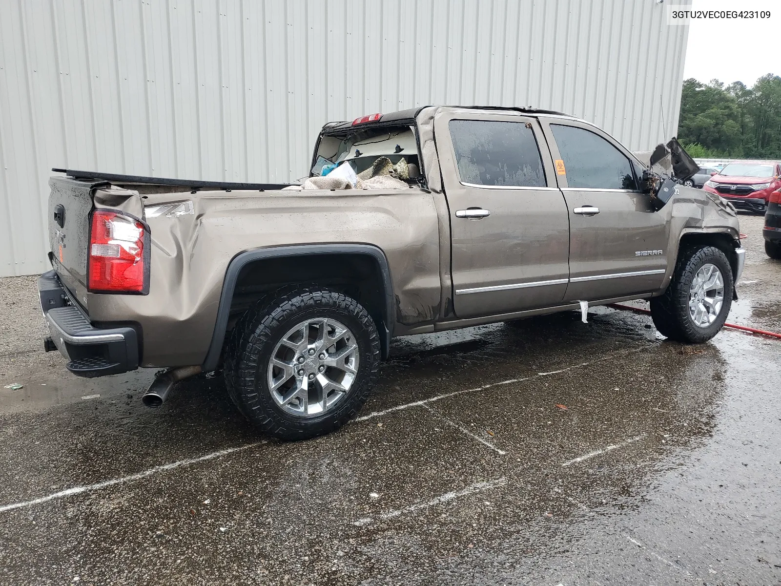 2014 GMC Sierra K1500 Slt VIN: 3GTU2VEC0EG423109 Lot: 65826054