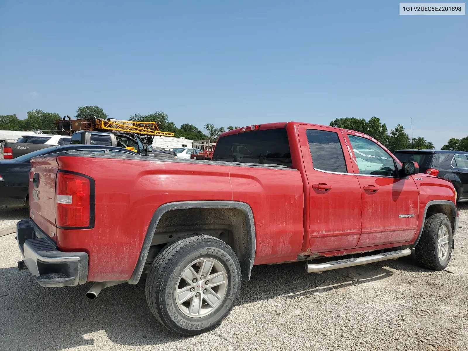 2014 GMC Sierra K1500 Sle VIN: 1GTV2UEC8EZ201898 Lot: 65907654