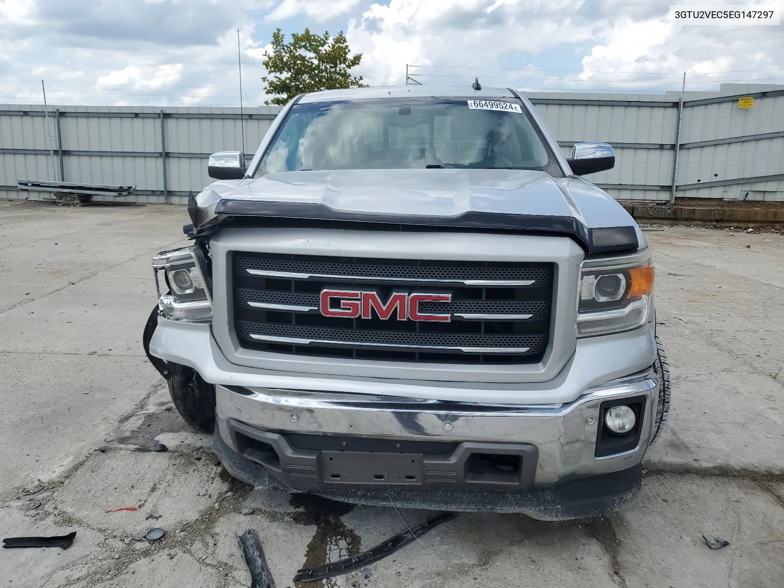 2014 GMC Sierra K1500 Slt VIN: 3GTU2VEC5EG147297 Lot: 66499524