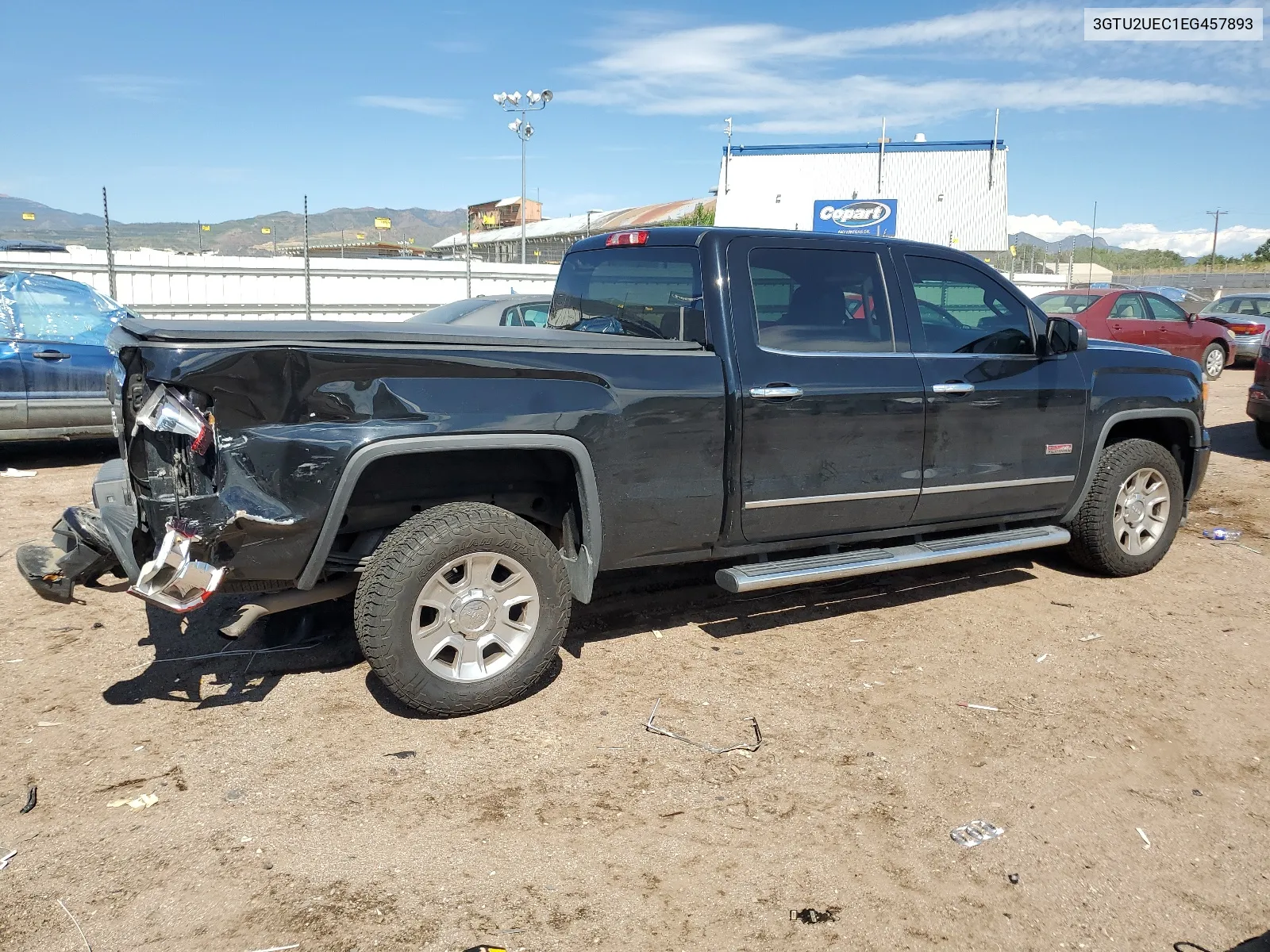 2014 GMC Sierra K1500 Sle VIN: 3GTU2UEC1EG457893 Lot: 66595354