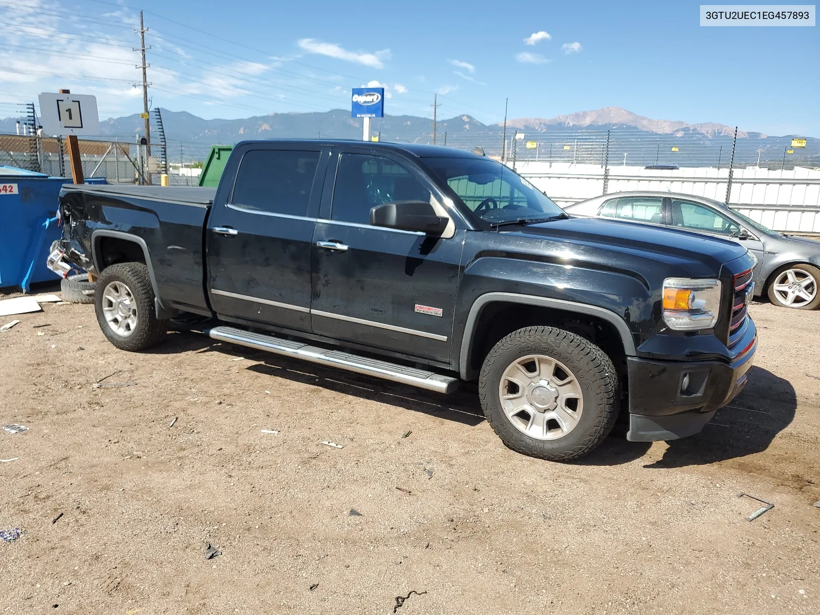 2014 GMC Sierra K1500 Sle VIN: 3GTU2UEC1EG457893 Lot: 66595354