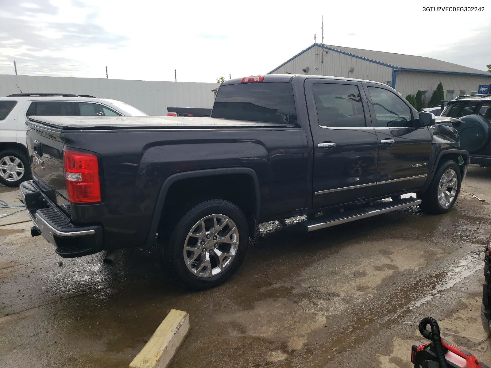 2014 GMC Sierra K1500 Slt VIN: 3GTU2VEC0EG302242 Lot: 66732574