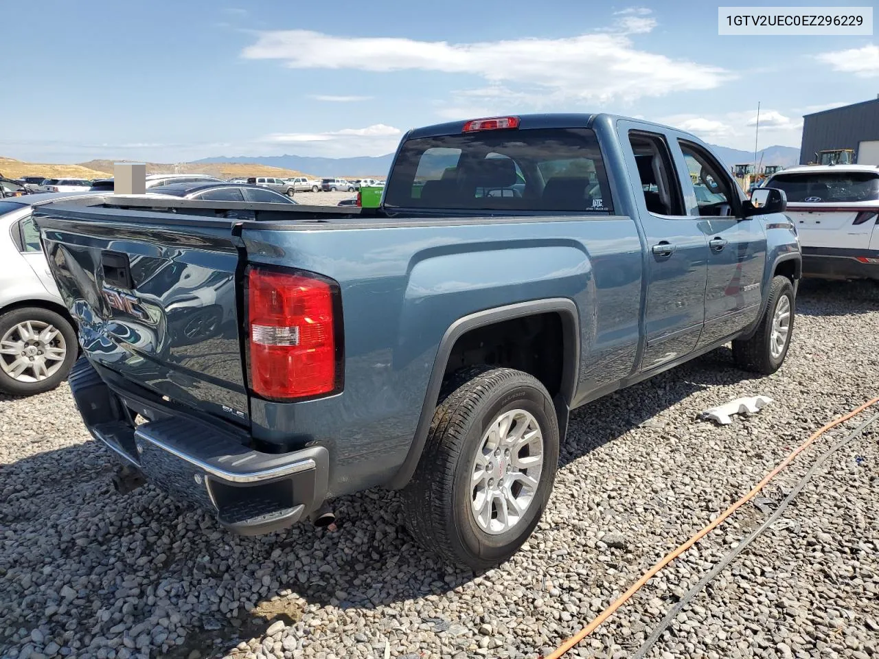 2014 GMC Sierra K1500 Sle VIN: 1GTV2UEC0EZ296229 Lot: 67161814