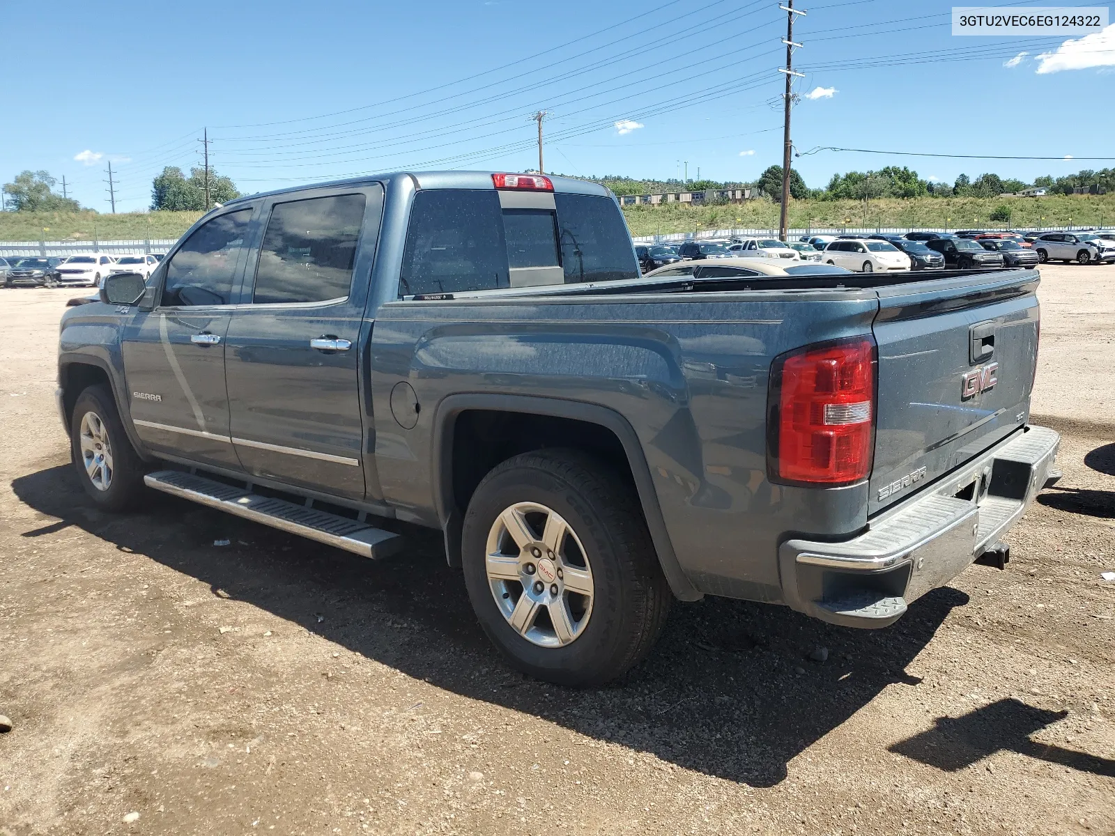 2014 GMC Sierra K1500 Slt VIN: 3GTU2VEC6EG124322 Lot: 67479364