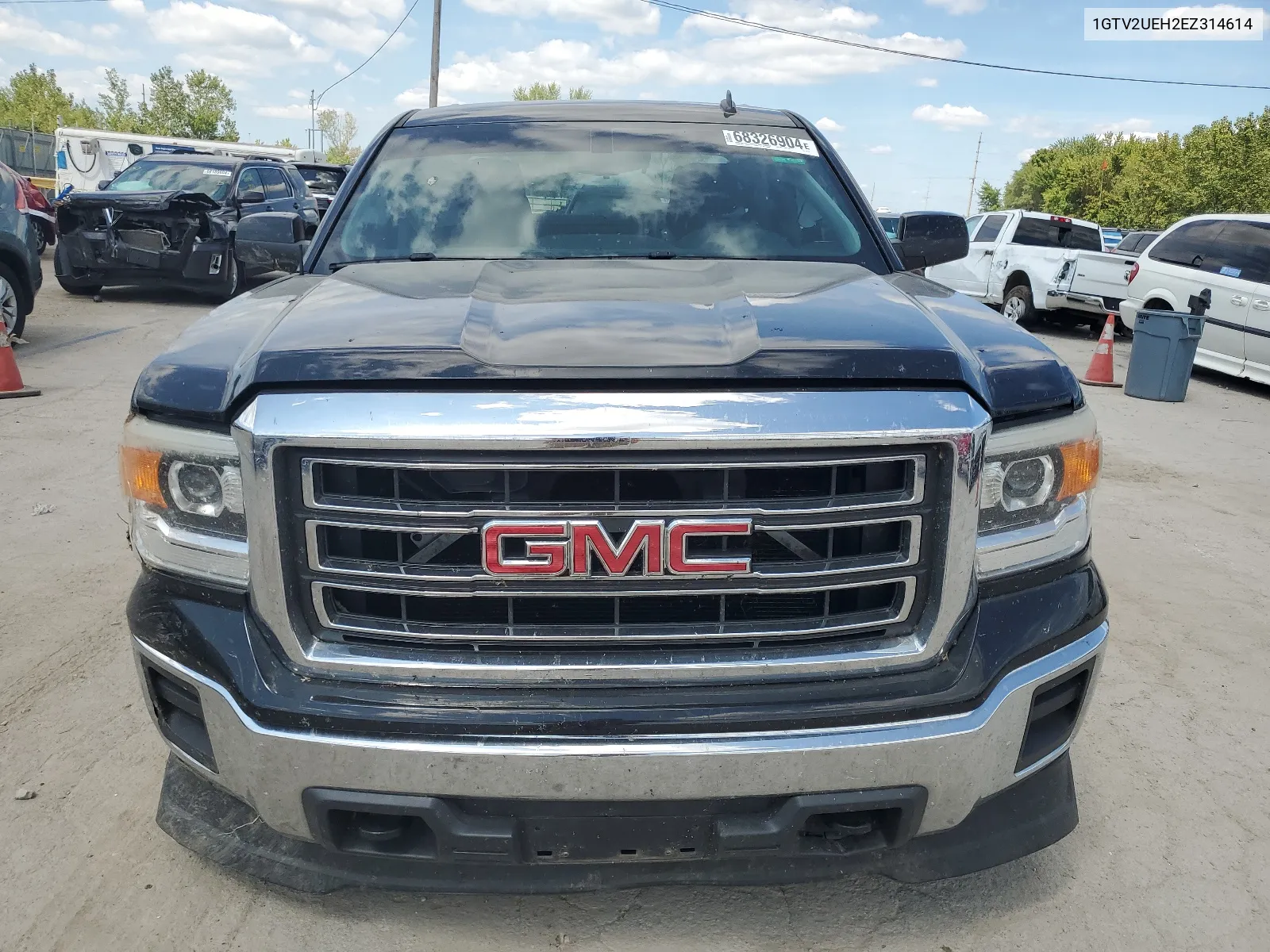 2014 GMC Sierra K1500 Sle VIN: 1GTV2UEH2EZ314614 Lot: 68326904