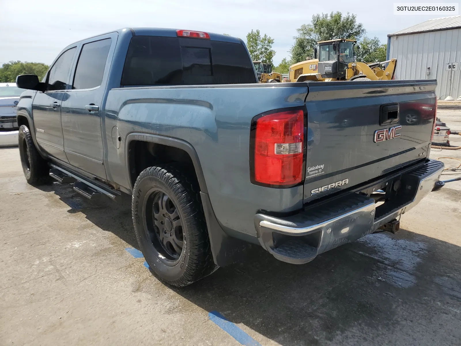 2014 GMC Sierra K1500 Sle VIN: 3GTU2UEC2EG160325 Lot: 68884004