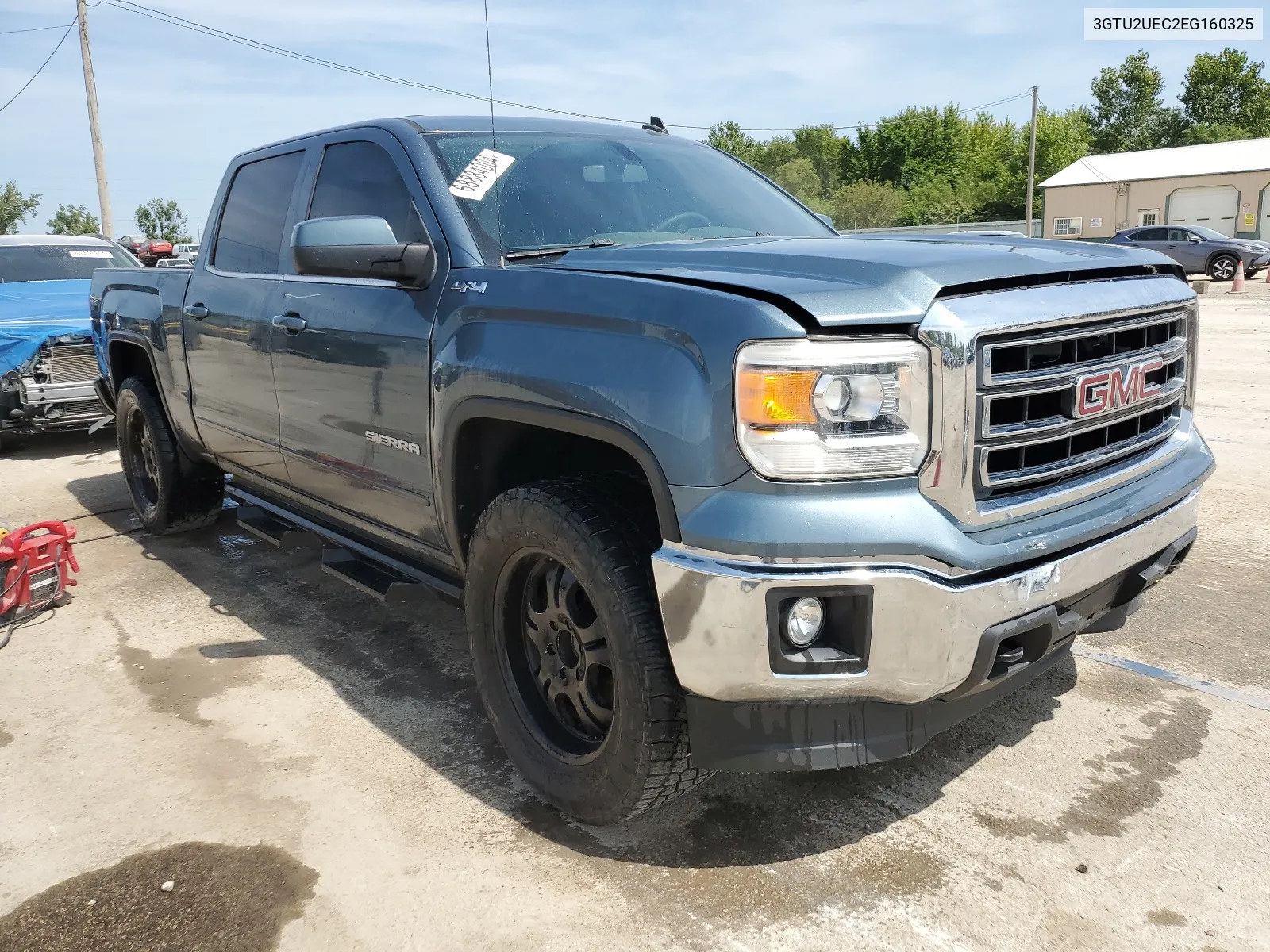 2014 GMC Sierra K1500 Sle VIN: 3GTU2UEC2EG160325 Lot: 68884004