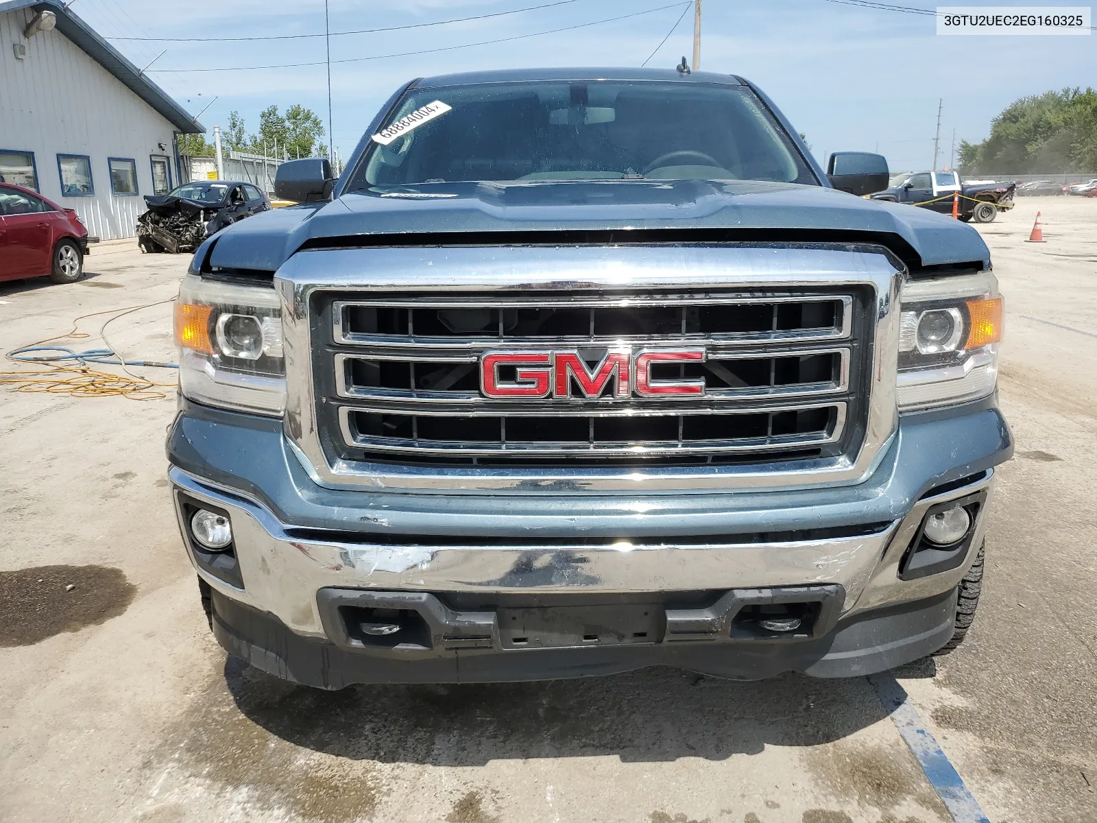 2014 GMC Sierra K1500 Sle VIN: 3GTU2UEC2EG160325 Lot: 68884004