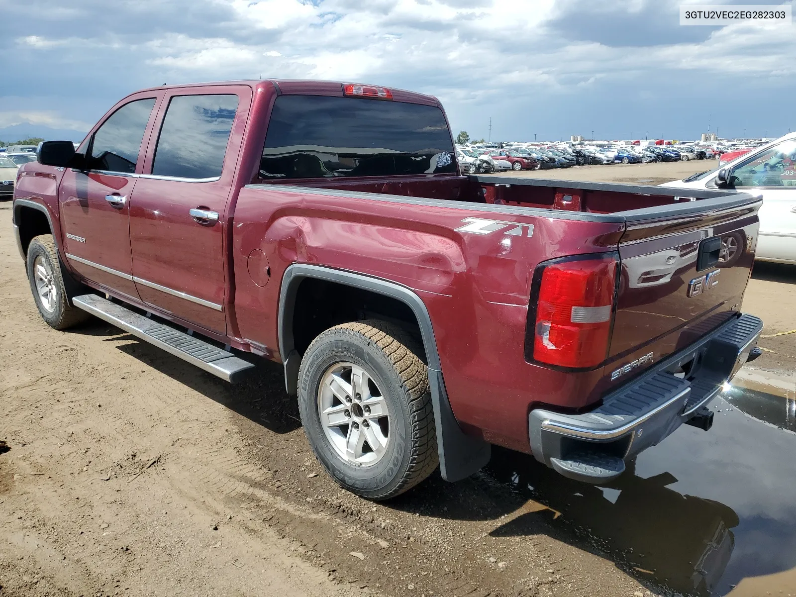 2014 GMC Sierra K1500 Slt VIN: 3GTU2VEC2EG282303 Lot: 68937024