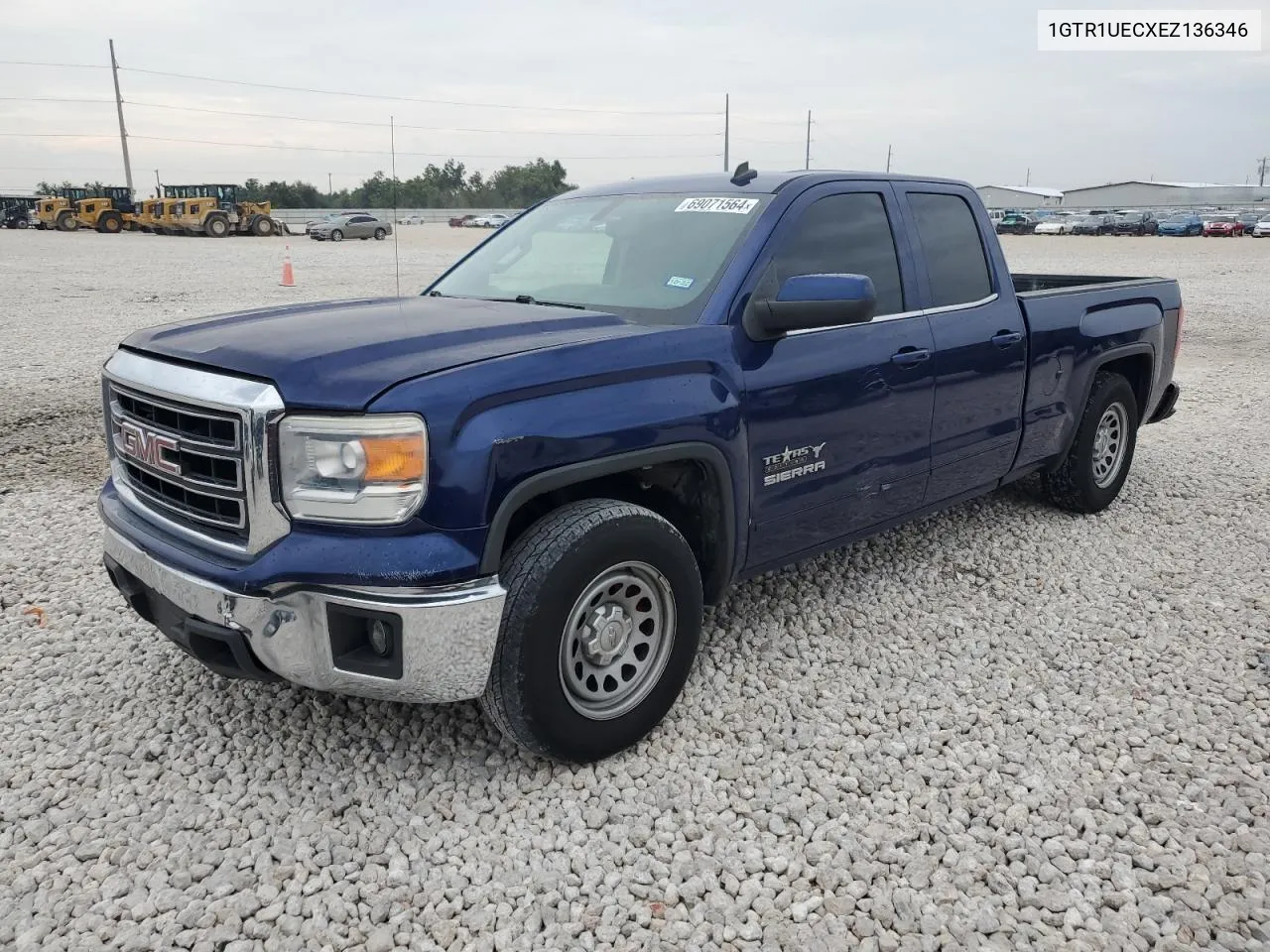 2014 GMC Sierra C1500 Sle VIN: 1GTR1UECXEZ136346 Lot: 69071564