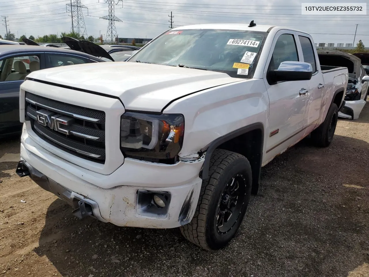 1GTV2UEC9EZ355732 2014 GMC Sierra K1500 Sle