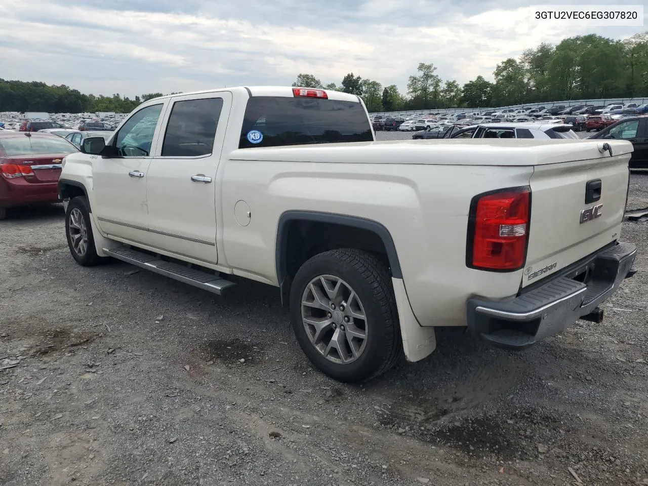 2014 GMC Sierra K1500 Slt VIN: 3GTU2VEC6EG307820 Lot: 69322484