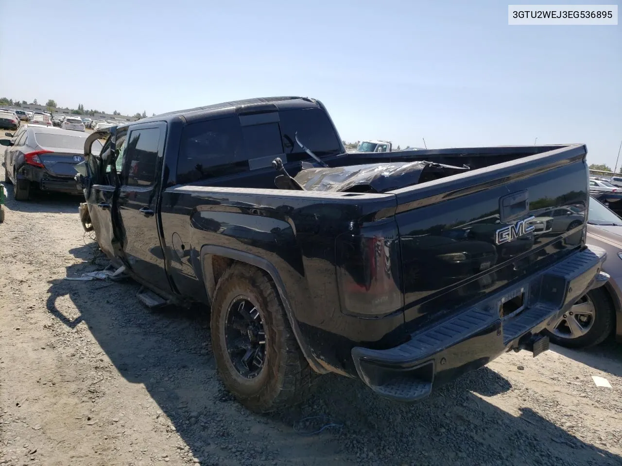 2014 GMC Sierra K1500 Denali VIN: 3GTU2WEJ3EG536895 Lot: 69529834