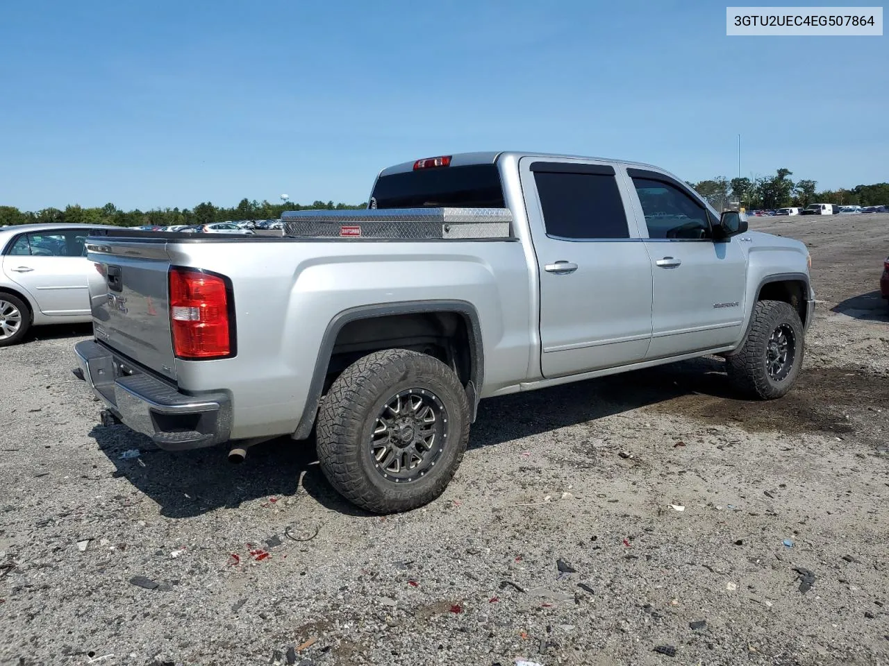 2014 GMC Sierra K1500 Sle VIN: 3GTU2UEC4EG507864 Lot: 69665034