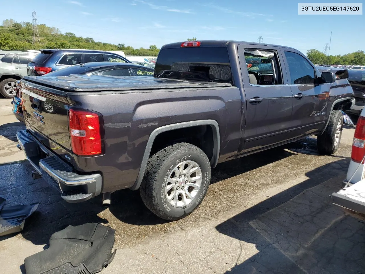 2014 GMC Sierra K1500 Sle VIN: 3GTU2UEC5EG147620 Lot: 69767344