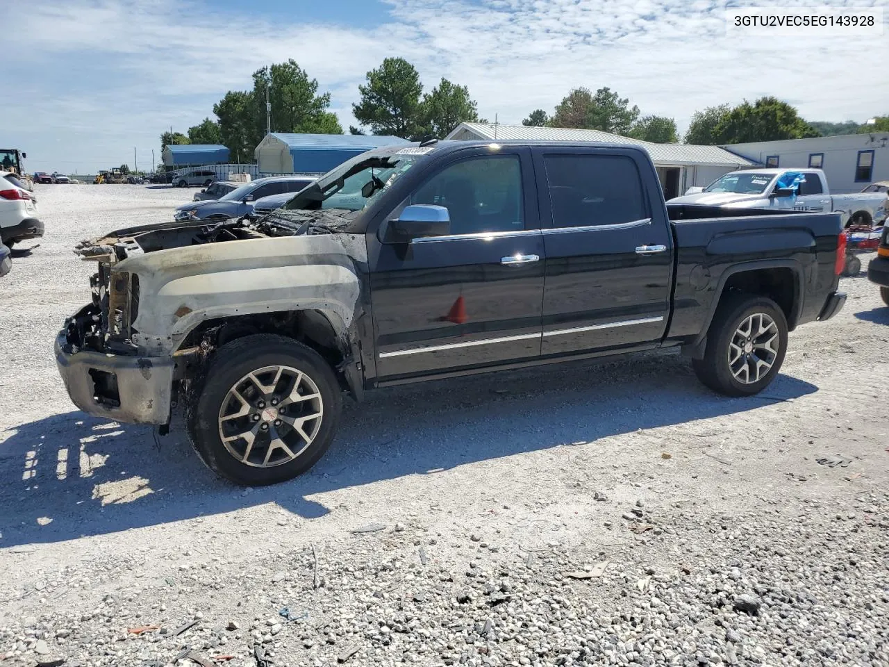 2014 GMC Sierra K1500 Slt VIN: 3GTU2VEC5EG143928 Lot: 69873064