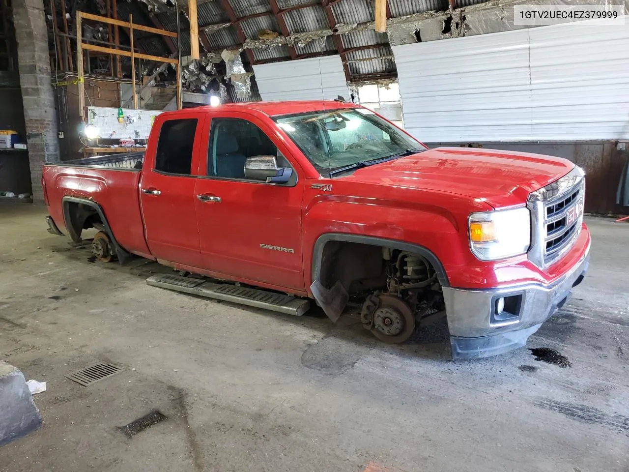 2014 GMC Sierra K1500 Sle VIN: 1GTV2UEC4EZ379999 Lot: 70016344