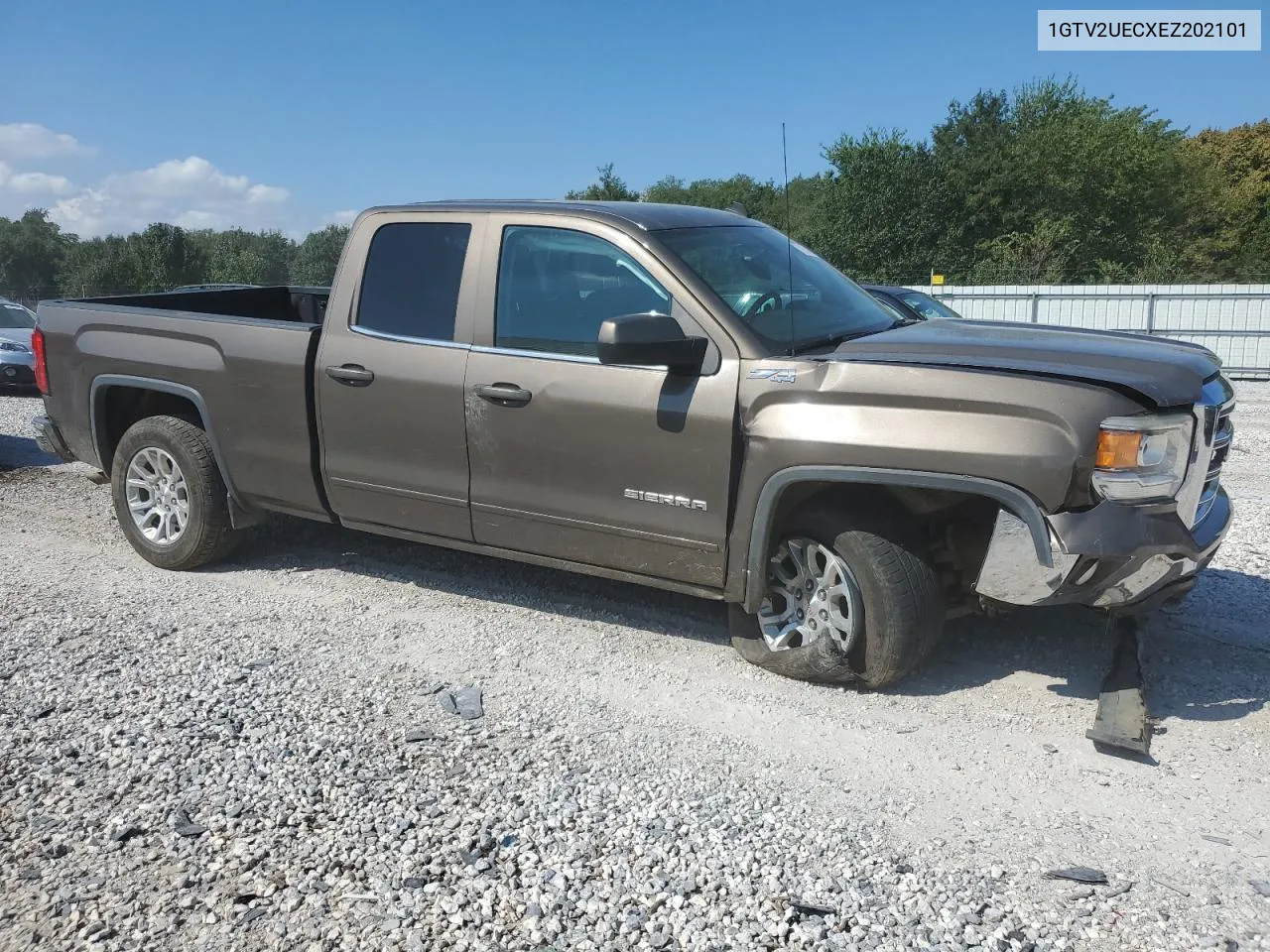 2014 GMC Sierra K1500 Sle VIN: 1GTV2UECXEZ202101 Lot: 70257574