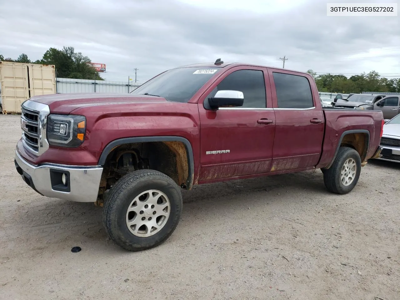 2014 GMC Sierra C1500 Sle VIN: 3GTP1UEC3EG527202 Lot: 70275224