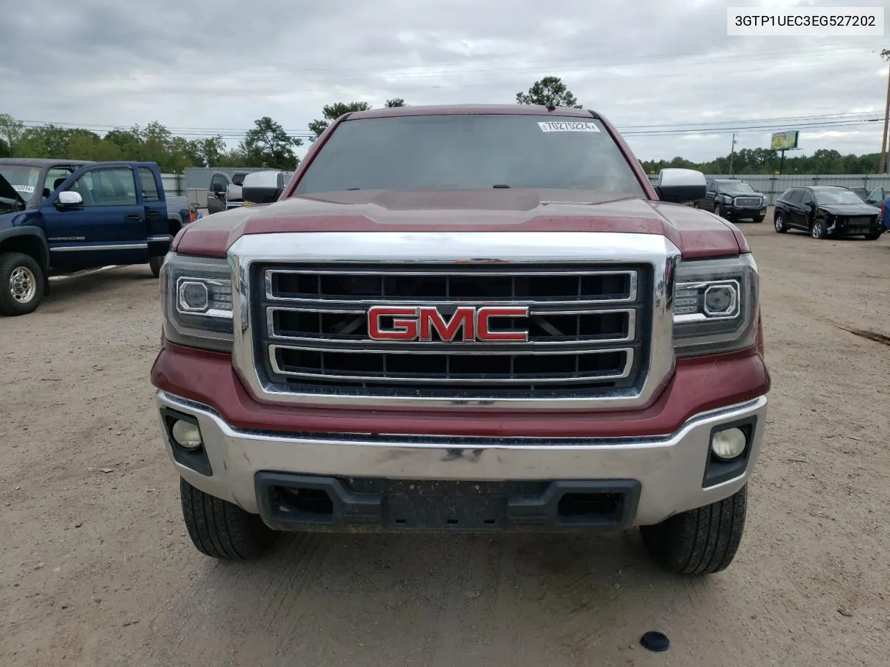 2014 GMC Sierra C1500 Sle VIN: 3GTP1UEC3EG527202 Lot: 70275224