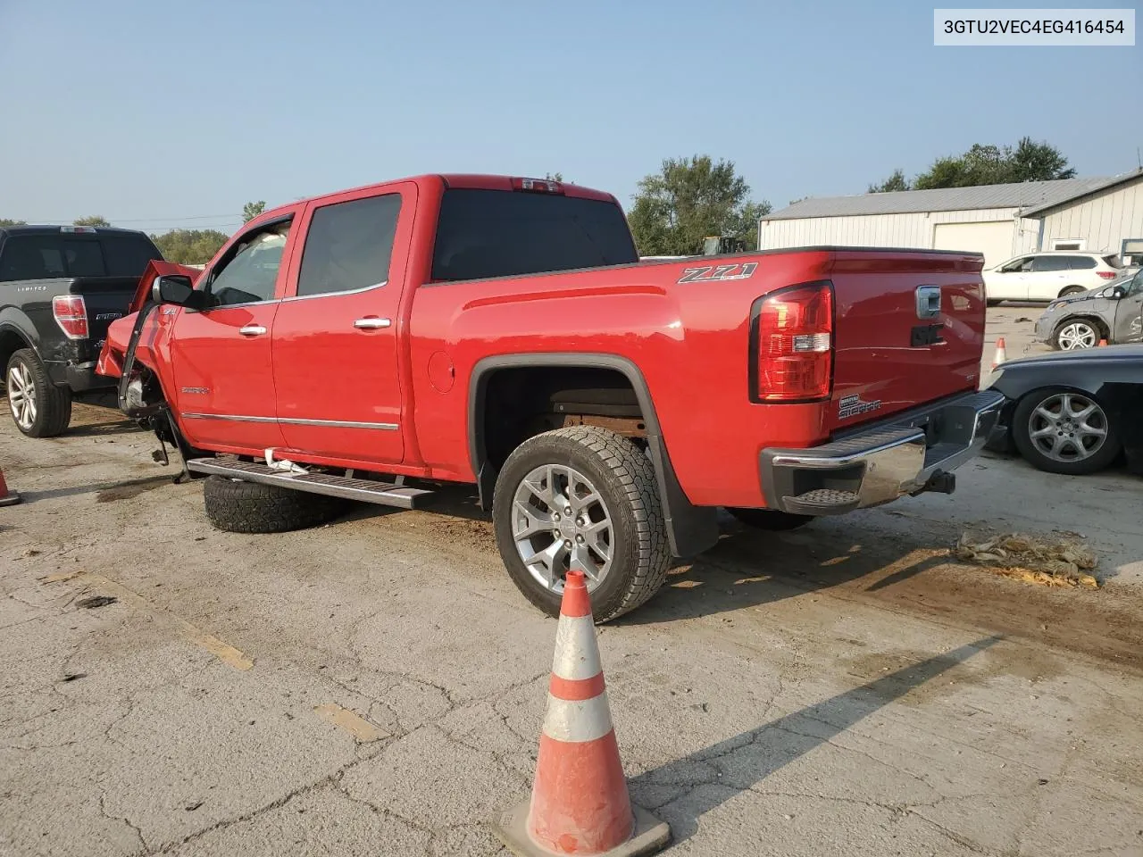 2014 GMC Sierra K1500 Slt VIN: 3GTU2VEC4EG416454 Lot: 70920724