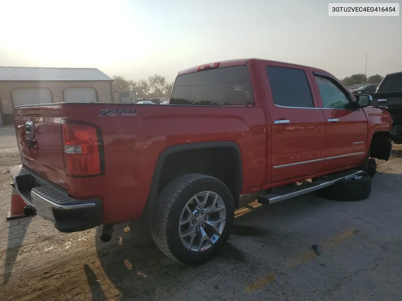 2014 GMC Sierra K1500 Slt VIN: 3GTU2VEC4EG416454 Lot: 70920724