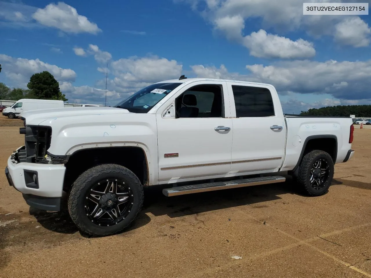 2014 GMC Sierra K1500 Slt VIN: 3GTU2VEC4EG127154 Lot: 71034214