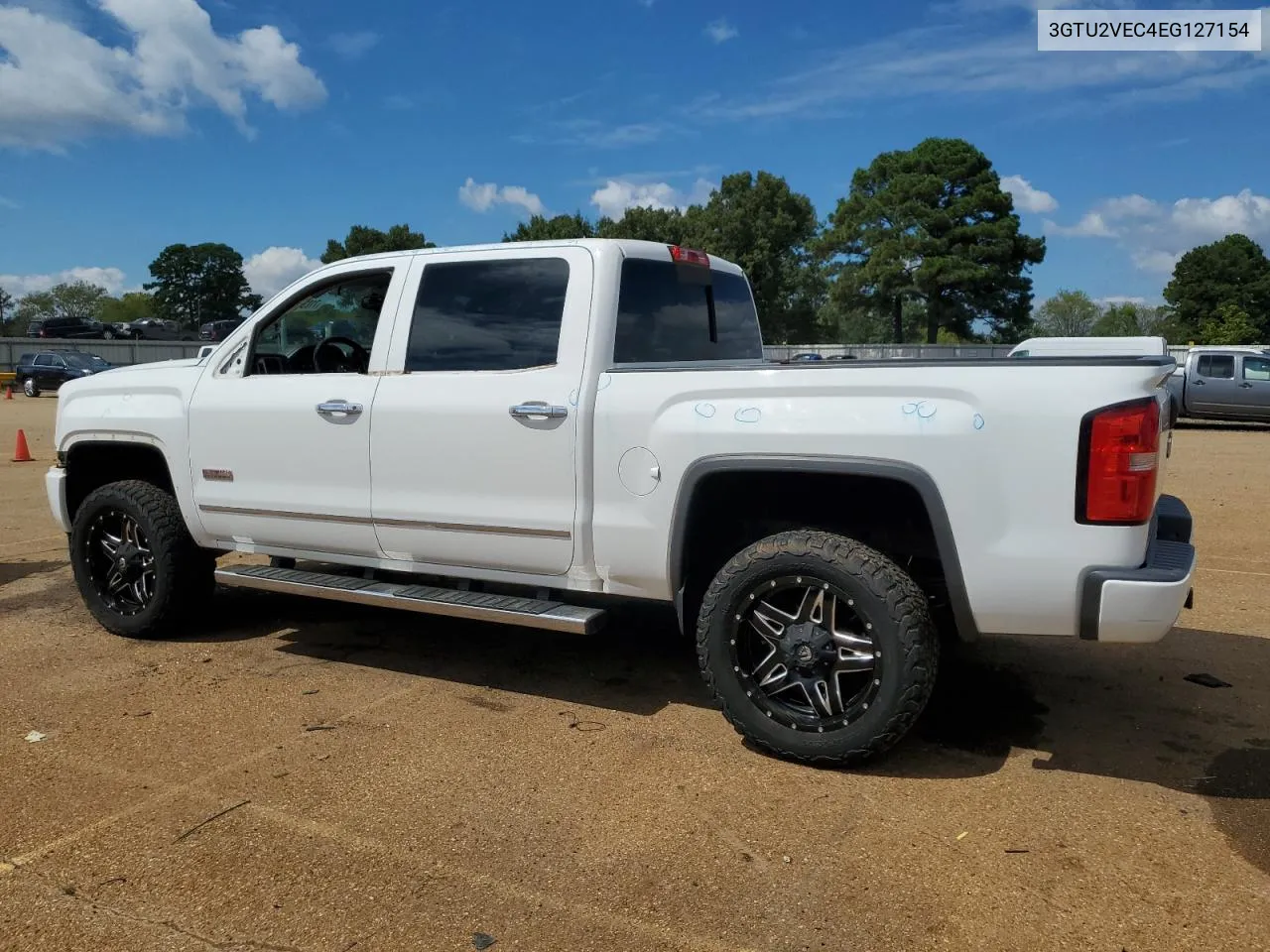 2014 GMC Sierra K1500 Slt VIN: 3GTU2VEC4EG127154 Lot: 71034214