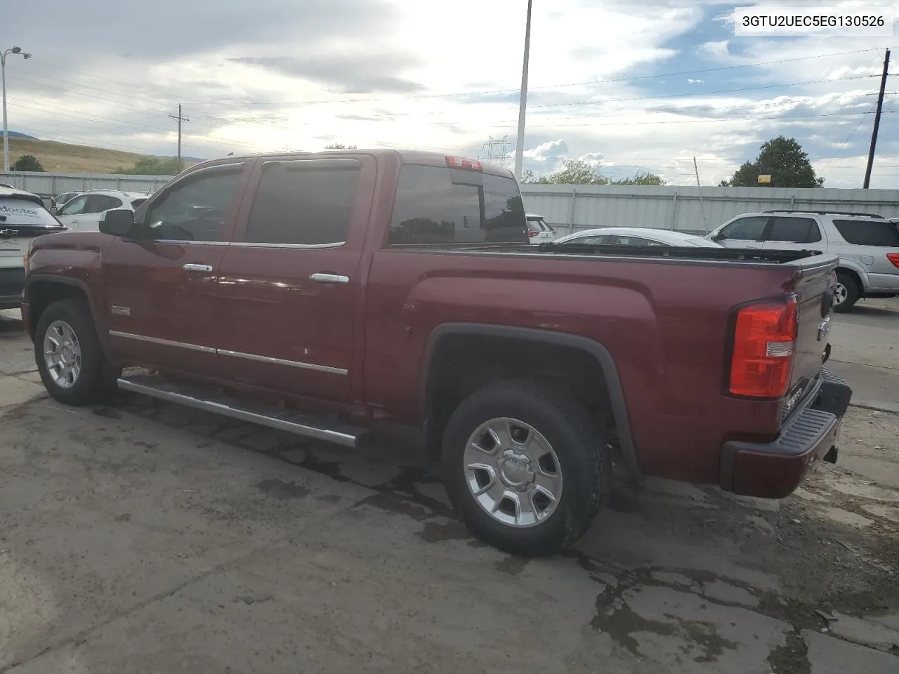 2014 GMC Sierra K1500 Sle VIN: 3GTU2UEC5EG130526 Lot: 71196294