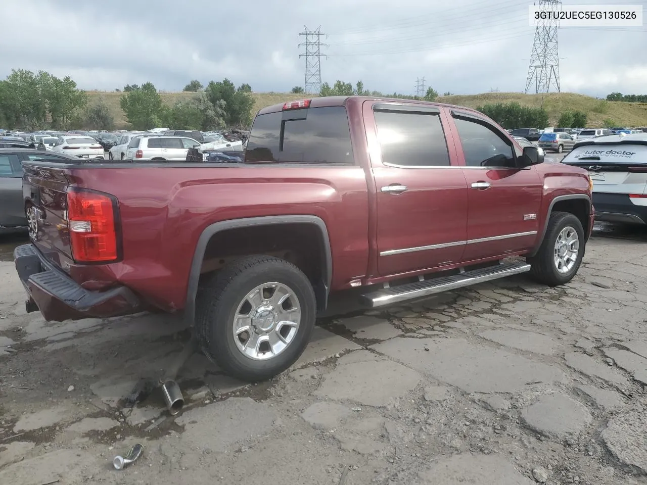 2014 GMC Sierra K1500 Sle VIN: 3GTU2UEC5EG130526 Lot: 71196294