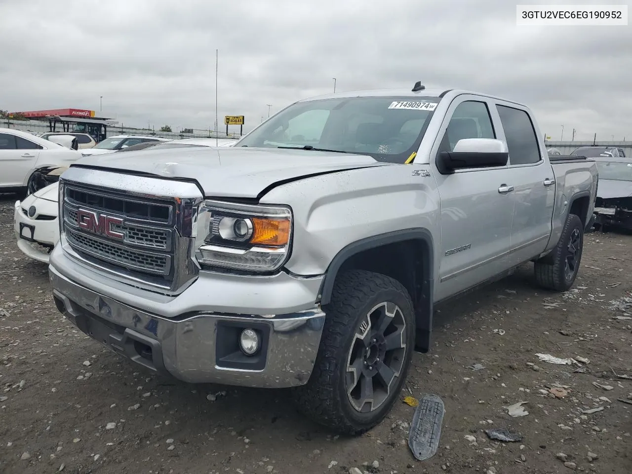 3GTU2VEC6EG190952 2014 GMC Sierra K1500 Slt